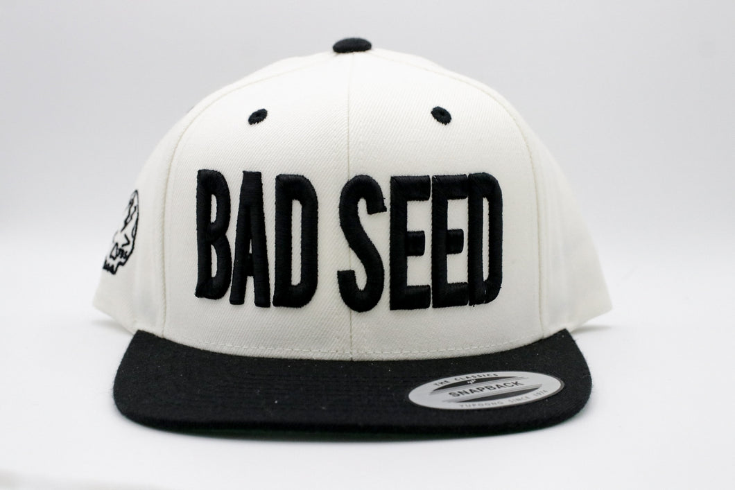 Bad Seed Snapback (Ivory)