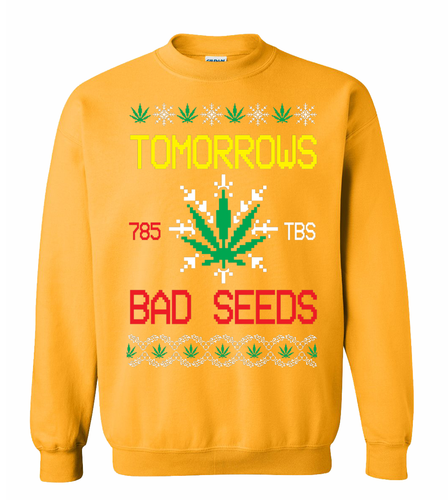 Bad Seeds Holiday Sweater (Gold)